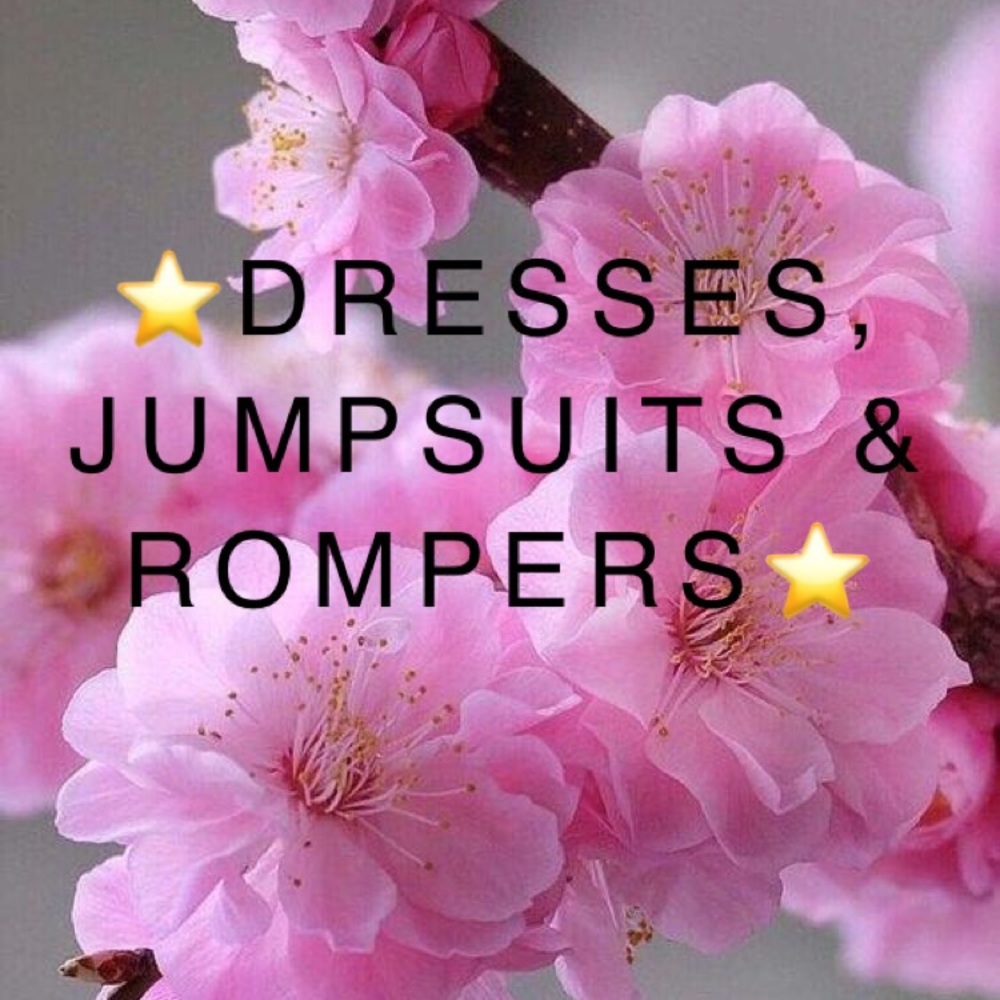 ⭐️DRESSES, JUMPSUITS & ROMPERS⭐️